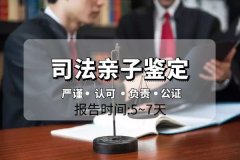广州司法亲子鉴定图